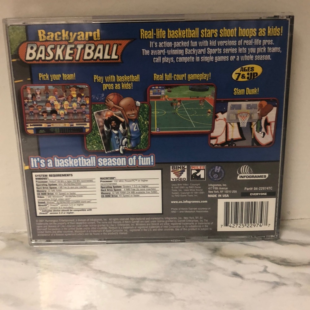Backyard Basketball 🏀 - Picture 2 of 3